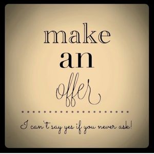 All offers welcomed ❤️🙌